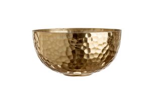 Bol de service décoratif en aluminium au design moderne pour table à manger et décoration intérieure - Product Image 3