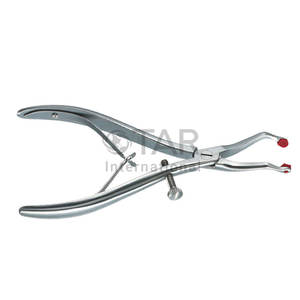 Pince à épandeur de couronnes dentaires Finition terne Pince d'extraction orthodontique en acier inoxydable Pince à bec Instruments médicaux pour dents - Product Image 4