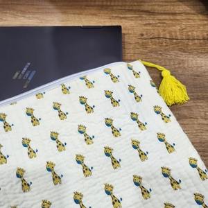 เคสผ้าน้ำหนักเบาพิมพ์ลายฟลามิงโก้สีขาวแขนแล็ปท็อปบุนวมสไตล์ธุรกิจทันสมัยทนทานทันสมัย - Product Image 3