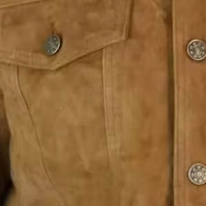 แจ็กเก็ตหนังนิ่มสำหรับผู้ชายแจ็กเก็ตหนังนิ่มหนังกลับแท้สำหรับผู้ชาย - Product Image 5