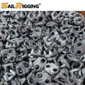 <span class=keywords><strong>Clips</strong></span> de cuerda de alambre para plantas de zinc <span class=keywords><strong>DIN741</strong></span> Abrazadera de clip en U de cuerda de alambre maleable M5 M8 M16 M10 Clip de cuerda de alambre para plantas de zinc - Product Image 5