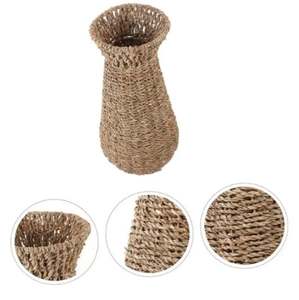 Vase à fleurs décoratif Fresh Arrival en fer et rotin pour la décoration de la maison et du jardin au design unique - Product Image 4