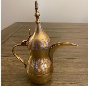 Cafetera de latón de estilo vintage, accesorio de cocina, poste moderno, juegos de café y té de Metal, equipo de café - Product Image 6