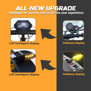 Valtinsu Mỹ warehousedual động cơ E Scooter người lớn 48V 2400W 10inch 40 km/h 50 km/h điện xe tay ga - Product Image 4