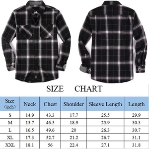 Casual Style Fashionable <b>Men's</b> Insert Pockets Twill Lining Spread Collar Comfortable Fit Cotton/Polyester <b>Men</b> <b>Flannel</b> <b>Shirts</b> OEM - Product Image 6