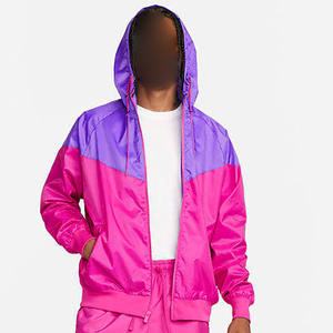 Dernière veste coupe-vent pour hommes, prix de gros, nouveau design, veste coupe-vent pour homme à bas quantité minimale de commande - Product Image 5