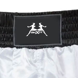 กางเกงขาสั้นชกมวยสไตล์คลาสสิกที่มีความทนทานเย็บและผ้าเรียบฝึกมวยกางเกงขาสั้นน้ำหนักเบา - Product Image 3