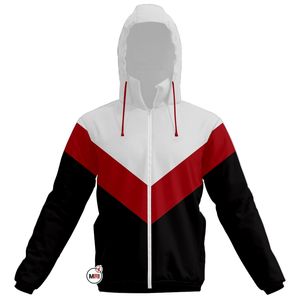 OT selling-Chaqueta cortavientos ligera holesale para hombre, cortavientos deportivo personalizado, resistente al agua - Product Image 4