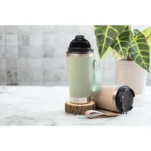 Gobelet isotherme en acier inoxydable Pacama Ecological Gadgets, durable, pour boissons chaudes - Product Image 3