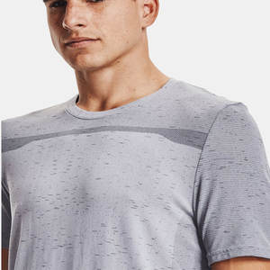 Camiseta deportiva de cuello redondo con logotipo personalizado, camiseta en blanco, camisetas de manga corta, camisetas de algodón para correr, camiseta de poliéster hecha - Product Image 3