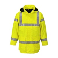 Veste de sécurité réfléchissante imperméable de classe 2 ANSI haute visibilité pour les travailleurs du bâtiment et des routes avec logo personnalisé - Prix réduit