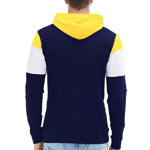 Sudaderas con capucha de alta calidad para hombre, sudaderas con capucha transpirables OEM, sudaderas con capucha personalizadas con estilo, venta al por mayor, tamaño de logotipo personalizado, Sudadera con capucha negra para hombre - Product Image 2