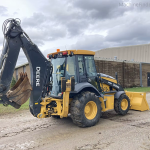 Chargeur rétrocaveuse Johnn Deerre 410L de qualité supérieure pour l'agriculture Machines de construction de chargeuse-pelleteuse avec manette à vendre - Product Image 5