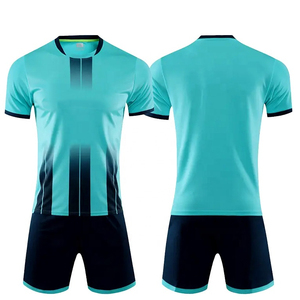 Uniformes de Fútbol Sublimados de Secado Rápido de Alta Calidad, Equipaciones de Fútbol con Logotipo Personalizado, Manga Corta, Diseño Sólido - Product Image 2