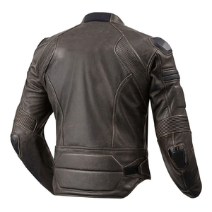 Men's Premium Quality Black Cowhide Leather Motorbike Jacket Having CE Armors Protections Motorcycle Jacket For Men - Product Image 3