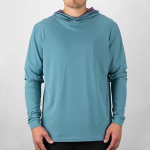 Nuevo Oem Plain Custom Sudaderas con capucha Costura Sublimación Impreso Mens Ligero Pullover Golf Hoodie - Product Image 4