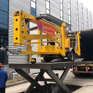 CHERRY picker manlift พ่วงหลังรถเทรลเลอร์รถยกบูมยาว24เมตร - Product Image 1