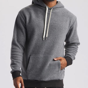 Sudaderas con capucha de algodón poliéster para hombre Sudadera de lana orgánica con capucha Logotipo personalizado Sudadera con capucha Jersey para hombre Streetwear - Product Image 1