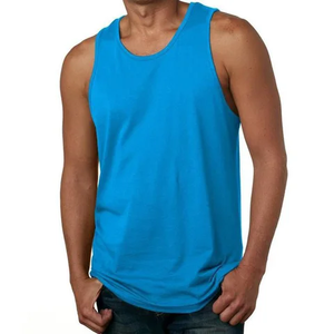 Camiseta sin mangas de alta calidad de verano para hombre al por mayor, Camiseta deportiva sin mangas de alta calidad, camisetas sin mangas de algodón de 230G para hombre - Product Image 4