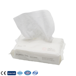 ผ้าเช็ดทำความสะอาดหน้า Uniquality Cosmetic Cotton Tissue 50 ชิ้น ขนาด 150 มม. x 200 มม. แบบแพ็คเนื้อนุ่ม - Product Image 3