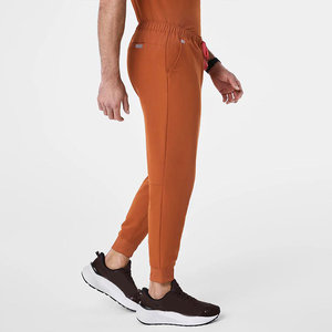 Camisetas y pantalones transpirables de 2 piezas para hombre, conjuntos de mezcla de algodón de primera calidad, uniformes hospitalarios hechos en tela, Unisex para hombre - Product Image 4