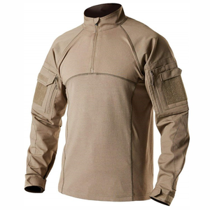 Custom Premium Solid Outdoor Shooting Shirt Training Sessions Breathable Lightweight Performance Sportswear 100% Cotton - Product Image 3
