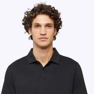 Polos de dobladillo curvo de primera calidad para hombre, mezcla de algodón suave, diseño ajustado disponible en varios colores para ropa informal y de negocios - Product Image 6