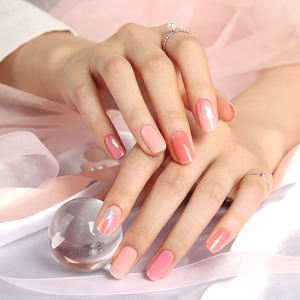 ShineB Gel <b>Nail</b> Strips Metal Design Gel <b>Nail</b> <b>Stickers</b> Purple Black Color and Hologram Metal Self <b>Nail</b> Art Made in Korea Oem Odm - Product Image 6