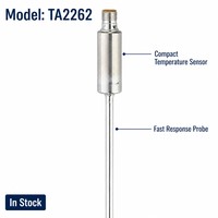Capteur de température compact TA2262, haute précision, réponse rapide pour l'automatisation industrielle PLC, sonde thermique