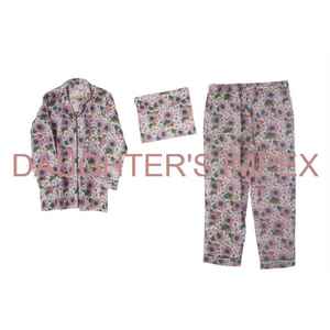 ชุดนอนผ้าฝ้ายพิมพ์ลายดอกไม้สำหรับผู้หญิงชุดนอนเซ็กซี่ใส่ในบ้านแบบลำลองสำหรับฤดูร้อนฤดูใบไม้ร่วงฤดูใบไม้ผลิตอนเย็นเพื่อนเจ้าสาว - Product Image 6