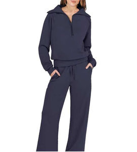 Tendance mode Streetwear survêtement pour dames filles prix de gros personnalisé Slim Fit Jogging mode extérieure 2026 - Product Image 5