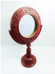 Bedroom,Bathroom,Makeup/Solid Brown <b>Color</b> Water Resistant Synthetic Fiber Wood Made - Product Image 3