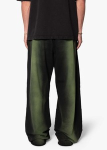 Pantalons de survêtement baggy vintage pour hommes, style streetwear, délavés à l'acide, en tissu épais, taille élastique, surdimensionnés, OEM - Product Image 3