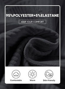 Chándal de algodón 100% de alta calidad para hombre, pantalones de chándal deportivos transpirables de tela suave para correr y Sudadera con capucha para invierno - Product Image 5