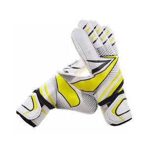 Meilleurs gants de gardien de but de football en latex personnalisables, fabriqués en cuir de qualité supérieure pour l'entraînement des gardiens de but de football - Product Image 1
