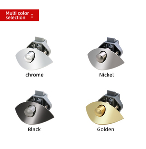 Caravan Cabinet Door Push Latch keyless furniture rv boat yacht lock Half-Moon rv Cabinet push lock - Product Image 5