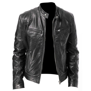 Chaqueta de Motociclista Estilo Bomber, Personalizable, de Piel de Vaca, para Hombre y Mujer, Talla Grande, Impermeable, Transpirable, para Invierno, Estilo Urbano, Venta al Por Mayor 2025 - Product Image 2