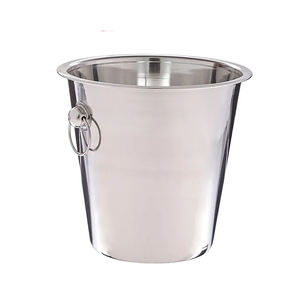 Última colección Cubo de vino de acero personalizado hecho de alta calidad para la venta Disponible del proveedor indio. - Product Image 3