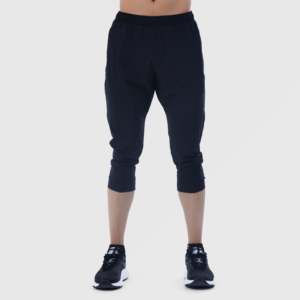 Shorts noirs pour hommes avec caractéristiques de résistance 3/4 - Product Image 3