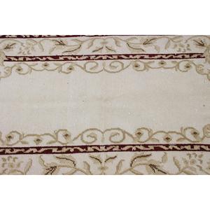 Tapis turc, tapis vintage 2,5x4,9 pieds, tapis en laine marocaine beige brun - Product Image 5
