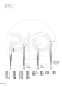 Pinzas de tejido Ferris Smith para disección médica, pinzas de tejido quirúrgico para cirugía recta por instrumentos BIOLEX - Product Image 3