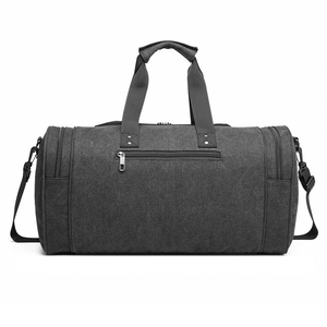 Bolsa de lona de fútbol americano para deportes al aire libre, bolso de hombro de poliéster a la moda, cierre con cremallera, logotipo personalizable, uso en gimnasio de viaje - Product Image 2