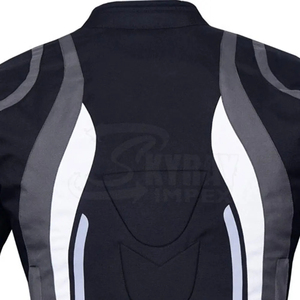Blouson de moto en cuir unisexe CE Armor, coupe-vent, respirant, pour la course hivernale, résistant, pour la conduite - Product Image 5