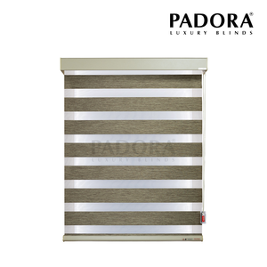 Persianas cebra superventas, persianas arcoíris de poliéster 100% Premium, persianas enrollables para ventana para decoración del hogar - Product Image 6