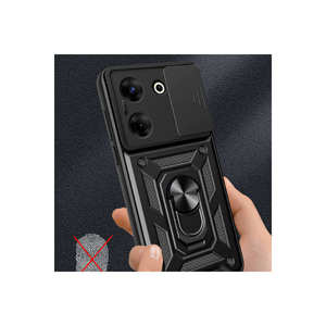 Étui antichoc magnétique pour Tecno Camon 20 Pro 5G Vega avec protection coulissante de l'objectif de la caméra - Product Image 5