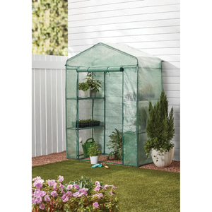 Mini Invernadero de PVC para Balcón, con Soporte para Semillas, 125x69x49, Fácil de Montar - Product Image 5