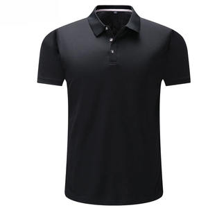 Diseño Premium de alta calidad 2025 Precio razonable Hombres en color sólido Diseña tu propio logotipo Camiseta Polo para hombres - Product Image 1
