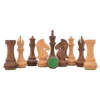 Jeu d'échecs portable de haute qualité pour enfants en bois HRM avec logo personnalisé et emballage de luxe en boîte de roses