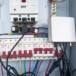 Medidor de Energia Inteligente Tuya WiFi 80-1000A com Grampo de Corrente, 3 TCs, 1/2/3 Fases, Monitor de Energia Inteligente <span class=keywords><strong>ZigBee</strong></span> para Energia Solar e HEMS - Product Image 2