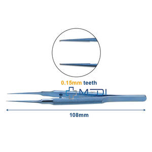 Instrumentos de Oftalmología autoclavables Pinzas oftálmicas médicas Abrazaderas quirúrgicas Tijeras médicas - Product Image 4